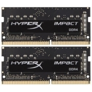 Модуль памяти Kingston 16GB 2400МГц DDR4 CL14 SODIMM (Kit of 2) HyperX Impact