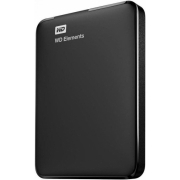 Внешний жесткий диск 1Tb Western Digital Elements, черный (WDBMTM0010BBK)