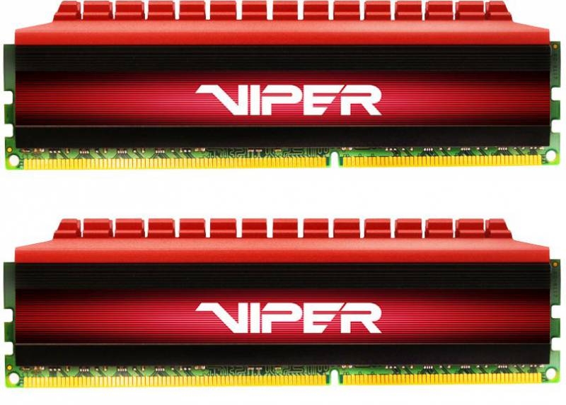 Оперативная память Patriot Viper 4 DDR4 16Gb (2x8Gb) 3200MHz (PV416G320C6K)