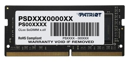 Оперативная память Patriot Memory SL PSD44G266681S 4 GB 1 шт.