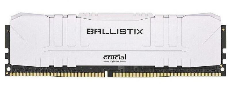 Оперативная память Crucial Ballistix White DDR4 16Gb 3200Mhz (BL16G32C16U4W)