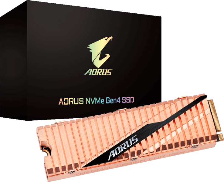 SSD накопитель M.2 GIGABYTE AORUS 1Tb (GP-ASM2NE6100TTTD)