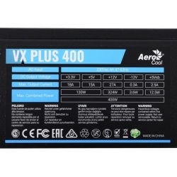 Блок питания AeroCool VX Plus 400W (4713105962734)