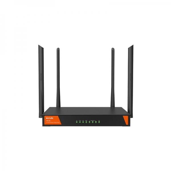 Wi-Fi маршрутизатор TENDA 1200MBPS 2.4GHZ W15E, черный