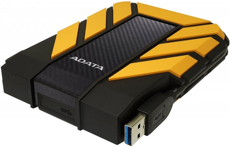 Внешний жесткий диск ADATA HD710 Pro 1Tb, желтый (AHD710P-1TU31-CYL)