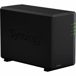 СХД настольное исполнение SYNOLOGY 2BAY NO HDD USB3 DS218PLAY, черный 