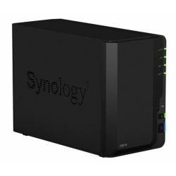 СХД настольное исполнение SYNOLOGY 2BAY NO HDD USB3 DS218, черный 