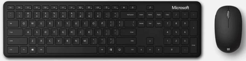 Клавиатура и мышь MICROSOFT Bluetooth Dsktp Bndl черный [qhg-00011]
