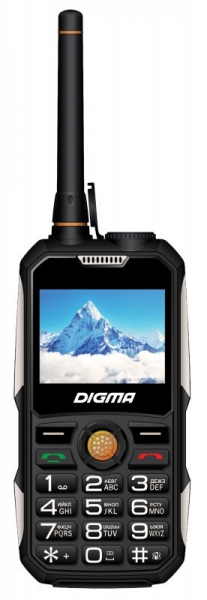 Мобильный телефон Digma Linx A230WT 2G черный моноблок 2Sim 2.31