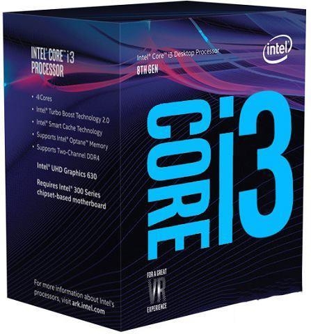Процессор Intel CORE I3-8100 S1151 BOX 6M 3.6G BX80684I38100 S R3N5 IN
