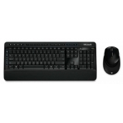 Клавиатура и мышь Microsoft Wireless Desktop 3050, черный (PP3-00018)