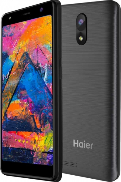 Смартфон Haier A2 8Gb 1Gb графит моноблок 3G 2Sim 5