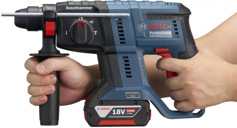 Аккумуляторный перфоратор Bosch GBH 180-LI BL [0611911120]