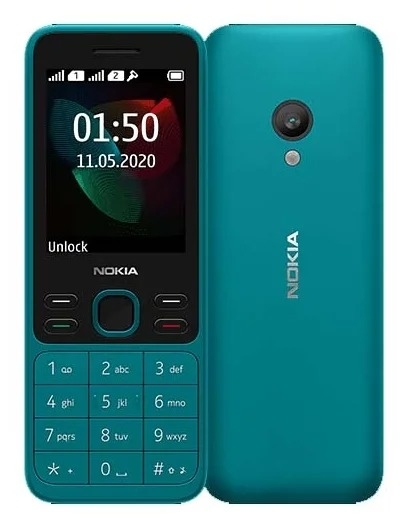 Телефон Nokia 150 (2020) Dual Sim (16GMNE01A04) CYAN