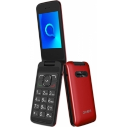 Мобильный телефон Alcatel 3025X красный раскладной 1Sim 2.8