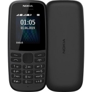 Мобильный телефон NOKIA 105 DS, черный (2019) (16KIGB01A01)