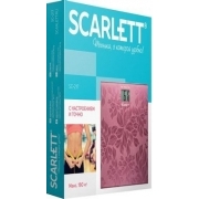 Весы напольные электронные Scarlett SC217 макс.180кг розовый