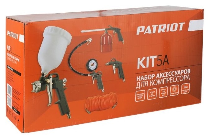 Набор окрасочного инструмента Patriot KIT 5A (830901060)