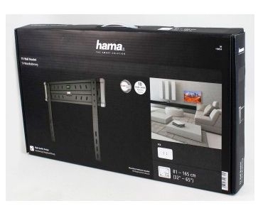 Кронштейн Hama Fix TV Premium черный 32