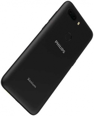 Смартфон Philips S266 32Gb 2Gb черный моноблок 3G 4G 2Sim 6.088