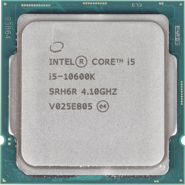 Процессор Intel Original Core i5 10600K LGA1200, 4.1GHz (CM8070104282134S), OEM