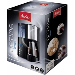 Капельная кофеварка Melitta Optima Glass Timer, черный (6613648)