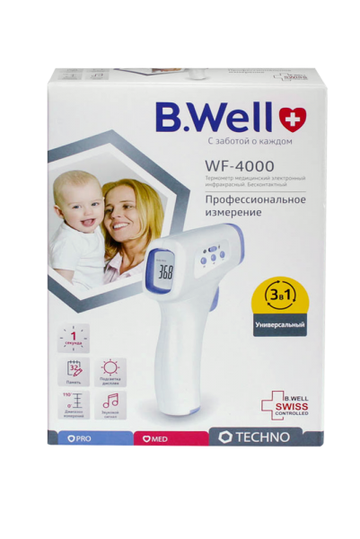 Бесконтактный термометр B.Well WF-4000