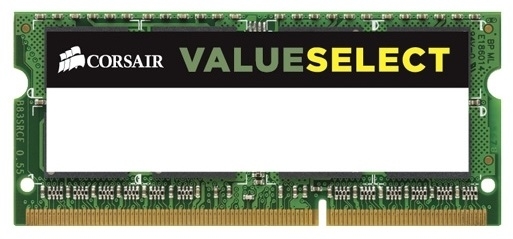 Память DDR3L 4Gb 1600MHz Corsair CMSO4GX3M1C1600C11 RTL PC3-12800 CL11 SO-DIMM 204-pin 1.35В