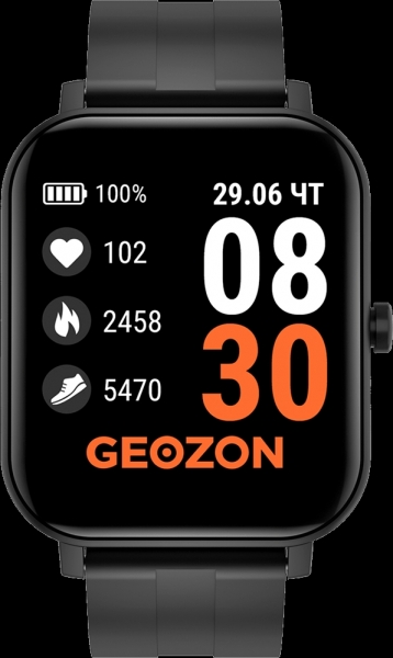 Смарт-часы  GEOZON Runner Black (G-SM12BLK)