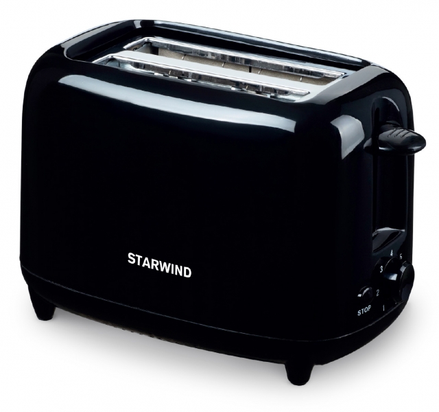 Тостер Starwind ST7002, черный