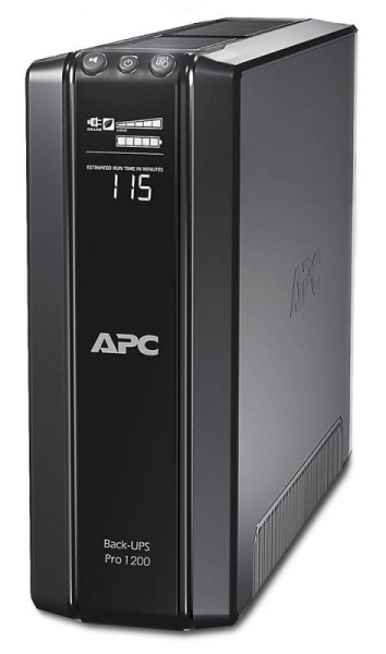 ИБП APC Back-UPS Pro BR1200G-RS, черный