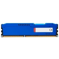 Модуль памяти Kingston 8GB 1600МГц DDR3 CL10 DIMM HyperX FURY Blue 1.5V
