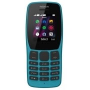 Телефон сотовый Nokia 110 DS TA-1192 Blue, 1.77'' 160x120, 4MB RAM, 4MB, up to 32GB flash, 0,3Mpix, 2 Sim, Micro-USB, 800mAh, S30+, 115,15 ммx49,85 ммx14,3 мм, Процессор SPRD 6531E