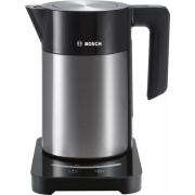Чайник электрический Bosch TWK7203 черный/серебристый