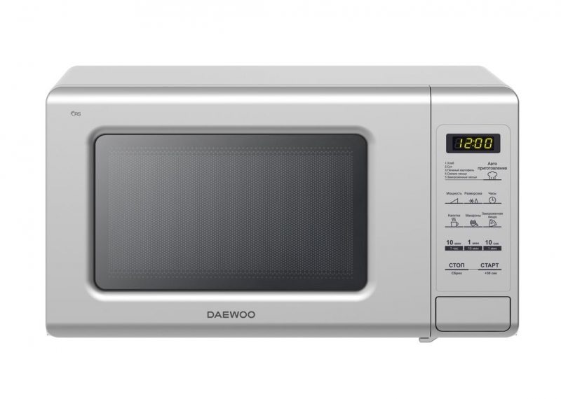 Микроволновая печь Daewoo Electronics KOR-771BS, серебристый