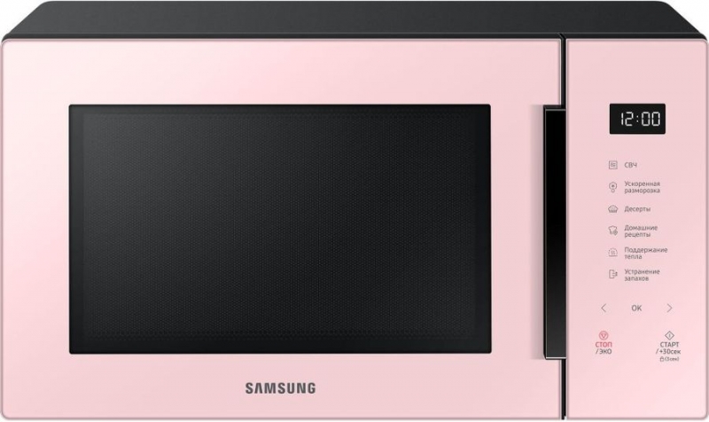 Микроволновая печь SAMSUNG MS30T5018AP/BW, розовый