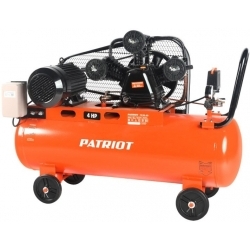 Компрессор масляный PATRIOT PTR 100-670, 100 л, 3 кВт