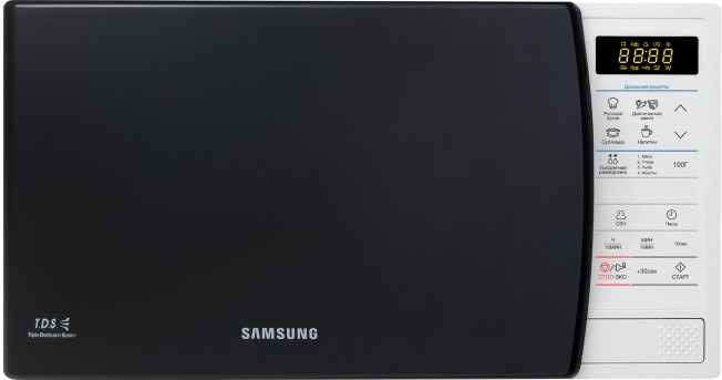 Микроволновая печь Samsung ME83KRW-1/BW, белая