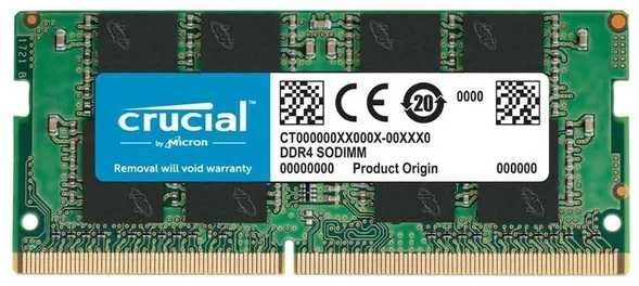 Оперативная память SO-DIMM Crucial Basics DDR4 8Gb 2666MHz (CB8GS2666)