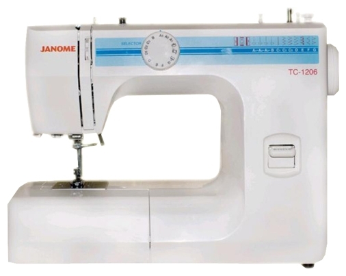 Швейная машина Janome TC 1206, белый