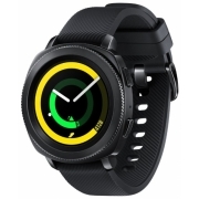 Смарт-часы Samsung Galaxy Gear Gear Sport 1.5" Super AMOLED черный (SM-R600NZKASER)