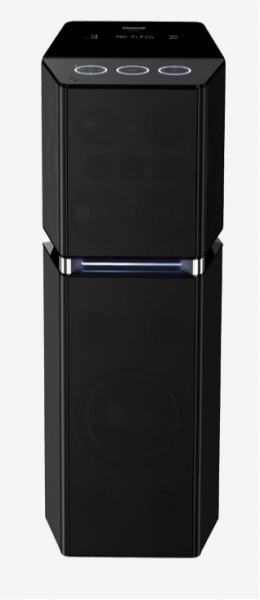 Минисистема Panasonic SC-UA7EE-K черный 1700Вт/FM/USB/BT