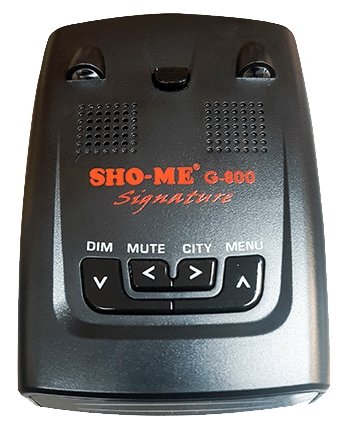 Радар-детектор Sho-Me G-800 Signature GPS приемник