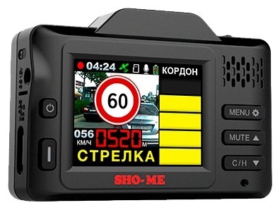 Видеорегистратор с радар-детектором SHO-ME Combo Drive Signature GPS/GLONASS (Т0000002756)