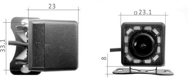 Камера заднего вида Prology RVC-120 (PRRVC120)