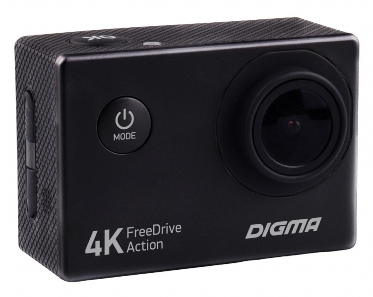 Видеорегистратор DIGMA FreeDrive Action 4K, черный