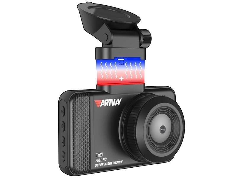 Видеорегистратор Artway AutoCam AV-392 черный 1080x1920 1080p 170гр. Ambarella