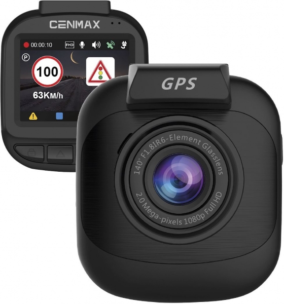 Видеорегистратор Cenmax FHD 650 GPS черный