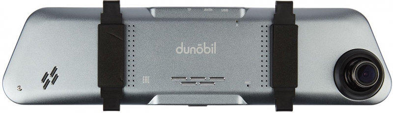 Видеорегистратор Dunobil Chrom Duo 2 камеры серебристый