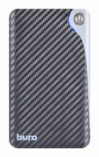 Мобильный аккумулятор Buro RA-12750 Li-Ion 12750mAh 2.1A+1A черный 2xUSB